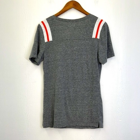 Team Apparel - Miami Dolphins Studded Bling Gray Short Sleeve T Shirt Size Large - Picture 9 of 10